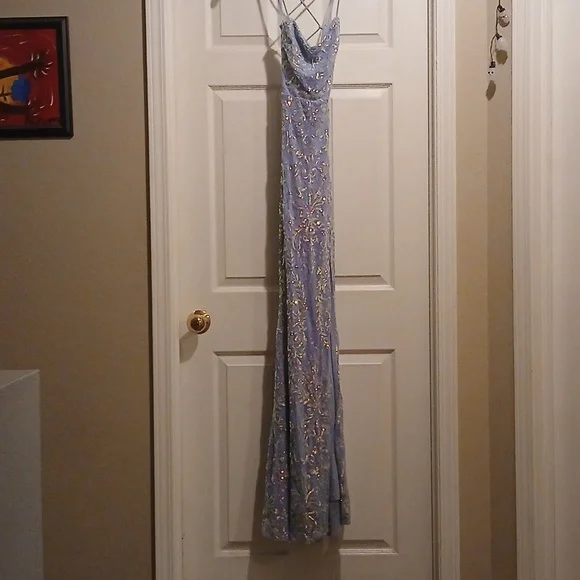 Windsor | Dresses | Light Blue Sequin Formal Dress | Poshmark Windsor | Dresses | Light Blue Sequin Formal Dress | Poshmark